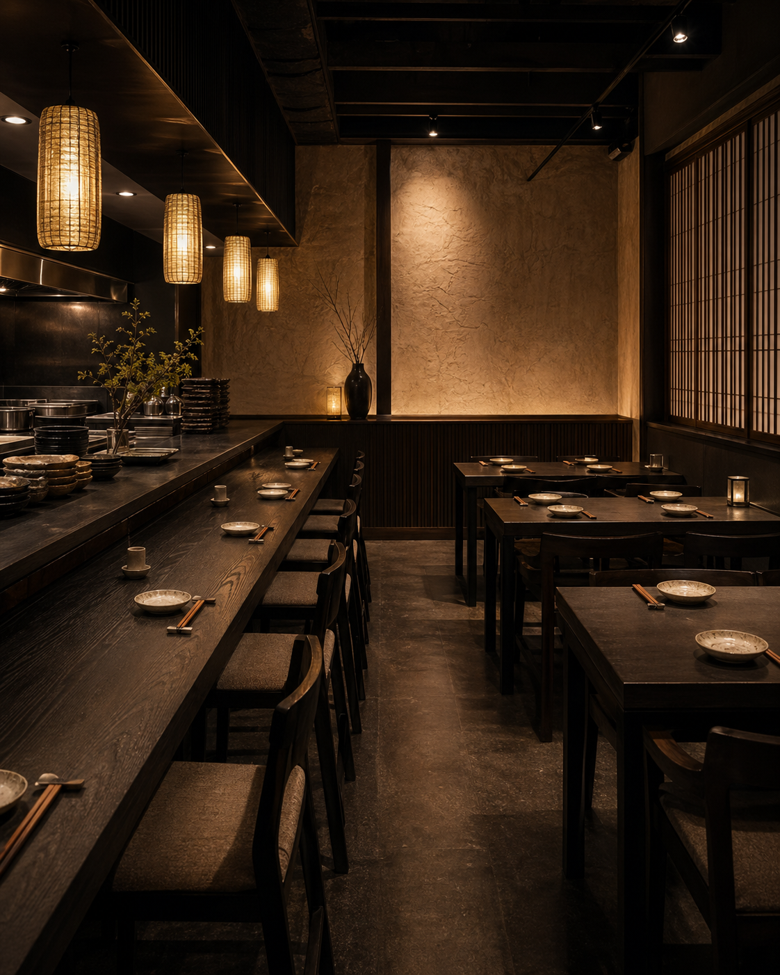 Kinu Dining restaurant interior